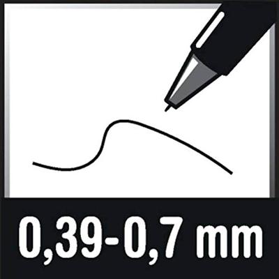 Pilot viltstift Frixion Colors, etui met 6 stuks