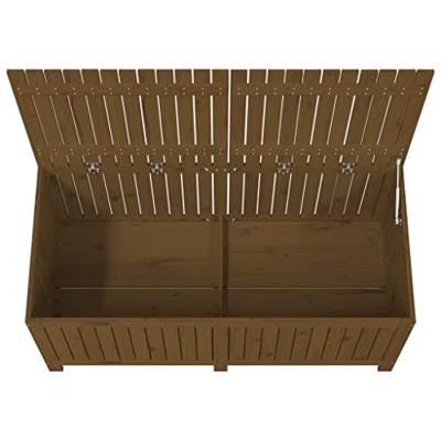 Tuinbox 147x68x64 cm massief grenenhout honingbruin