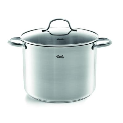 Fissler San Francisco Kookpan + Glazen Deksel 24 cm RVS