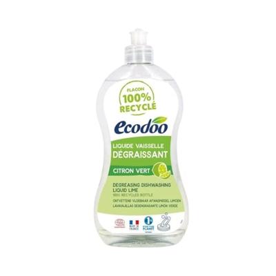 Ecodoo Afwasmiddel vloeibaar ontvettend limoen eco 500 Milliliter