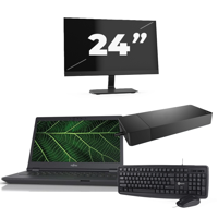 Fujitsu LIFEBOOK E5411 - Intel Core i5-11e Generatie - 14 inch - 16GB RAM - 256GB SSD - Windows 11 Home + 1x 24 inch Monitor - thumbnail