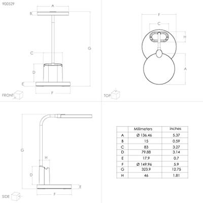 Eglo Batterij bureaulampBrolini - 900529