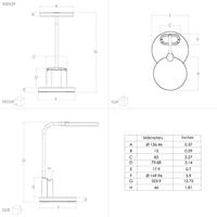 Eglo Batterij bureaulampBrolini - 900529 - thumbnail