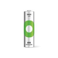 GP ReCyko 2600 mAh AA 1.2 V oplaadbare batterijen (2 stuks) - thumbnail
