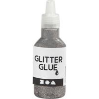Creativ Company Glitterlijm zilver, 25ml - thumbnail