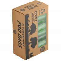 Brekz biologisch afbreekbare poepzakjes (6x15 stuks) 5 verpakkingen - thumbnail