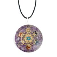 Orgonite Hanger Metatron Chakra Amethist - thumbnail
