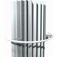 Jaga Iguana Handdoekhouder decorradiator L42.7cm Chroom 9087.013427 - thumbnail