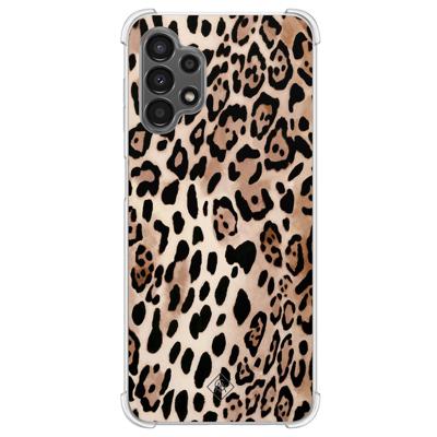 Samsung Galaxy A13 4G shockproof hoesje - Golden wildcat Samsung Galaxy A13 4G shockproof hoesje - Golden wildcat