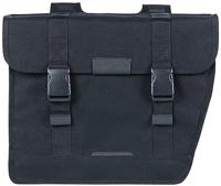 Basil kavan eco classic 46l dubbele fietstas zwart - thumbnail