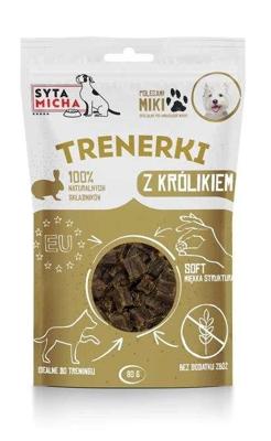 SYTA MICHA Treats with rabbit - traktatie voor hond - 80g