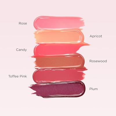 Clarins Natural Lip Perfector 12 ml 06 Rosewood Shimmer Lipgloss Dames - thumbnail