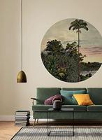 Komar Le Jardin; Komar Dots Behangcirkel Vintage Landscape - D1-094 - thumbnail