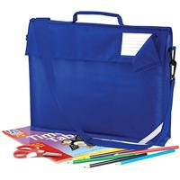 Quadra QD457 Junior Book Bag With Strap - Bright Royal - 37 x 30 x 6 cm - thumbnail