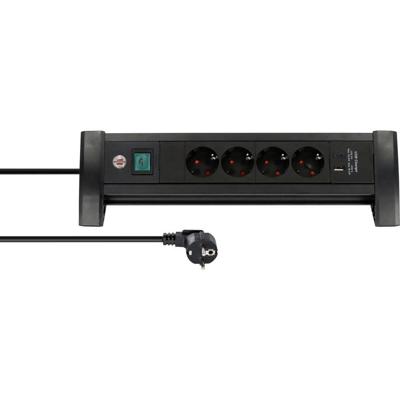 Stekkerdoos Brennenstuhl Premium 4 voudig USB C PD en USB A zwart