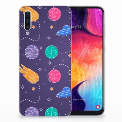 Samsung Galaxy A50 | Sillicone Back Cover | Space