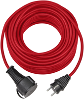 Brennenstuhl kwaliteitsrubber verlengkabel | ip44 | 10m | rood | h05rr-f 3g1.5 - 1161850 - thumbnail
