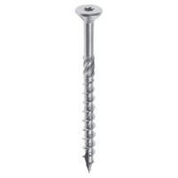 WOODIES® Ultimate Platverzonkenkopschroef Torx Verzinkt 4x35 Deeldraad VE=200 - 61540342 - thumbnail