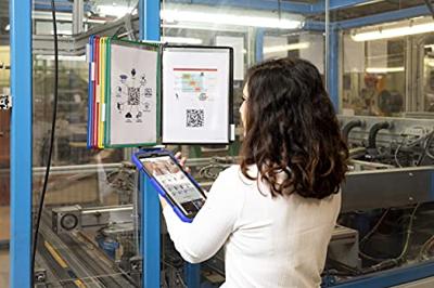 Zichtpanelensysteem wand tarifold metaal a4 ass