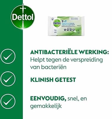 Dettol 2in1 Hygiënisch Doekjes