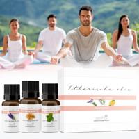 Yoga & Meditatie essentiële olie giftset - thumbnail
