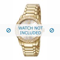 Esprit horlogeband ES107152-003 Staal Goud - thumbnail