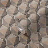 AS Creation Nara - Beige - Hexagon - 387481 - thumbnail