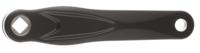 Crankarm links Miranda Alfa 1 170mm - zwart gecoat - thumbnail