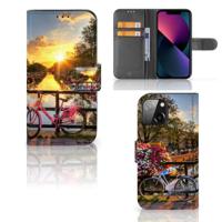 iPhone 13 Mini | Flip Cover | Amsterdamse Grachten - thumbnail