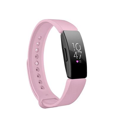 Slimme horloge snap bevestiger polsband horlogeband voor Fitbit Inspire HR (roze)