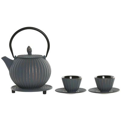 Theepot Home ESPRIT Turkoois Roestvrij staal Ijzer 850 ml