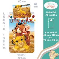 The Lion King peuterdekbedovertrek Timon en Pumba - 100 x 135 cm - Katoen - thumbnail