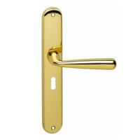 Deurkr.Yvonne schild sl.gat 56 mm mess. gelak - thumbnail