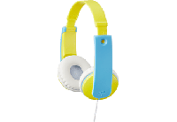 JVC HA-KD7-Y-E kinder stereo hoofdtelefoon geel/blauw, één maat - thumbnail