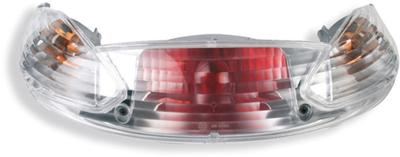 VPARTS achterlicht tail light clear with turn signal, 8
