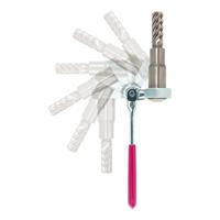 KS Tools 150.1982 Frictiekabel voor ABS-sensoren met haakse ratel voor VAG, Ø 11 mm - thumbnail