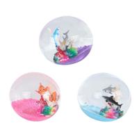 Destination Deep Oceaan Bal met Zeedieren, 9cm - thumbnail
