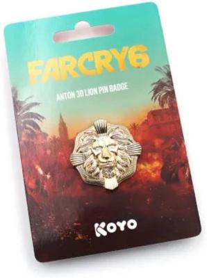Farcry 6 Badge Pin - 3D Anton Lion Farcry 6 Badge Pin - 3D Anton Lion