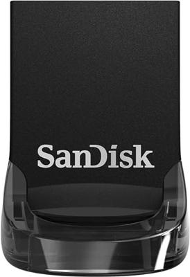 SanDisk Ultra Fit USB flash drive 128 GB USB Type-A 3.2 Gen 1 (3.1 Gen 1) Zwart - thumbnail