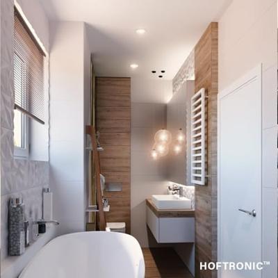 Set van 3 Barcelona - LED Inbouwspots - 5 Watt 400 lumen - 4000K Neutraal wit - GU10 - Dimbaar - Rond - IP44 voor badkamer, buiten en binnen - Wit