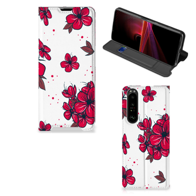 Sony Xperia 1 III Smart Cover Blossom Red Sony Xperia 1 III Smart Cover Blossom Red