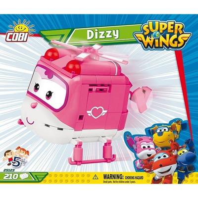 Cobi Super Wings bouwpakket Dizzy roze/wit 210 delig (25123) Cobi Super Wings bouwpakket Dizzy roze/wit 210 delig (25123)