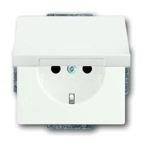 Busch-Jaeger inbouwwandcontactdoos 20 EUK-884 studiowit mat - thumbnail