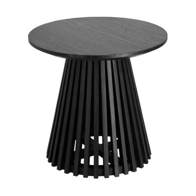 Kave Home Bijzettafel 'Jeanette' Ø50cm, kleur Zwart Kave Home Bijzettafel 'Jeanette' Ø50cm, kleur Zwart