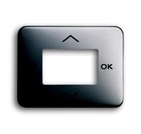 Busch-Jaeger 2CKA006430A0291 Temperatuurregelaar Afdekking Alpha Nea, Alpha exclusive Platina 1 stuk(s) - thumbnail