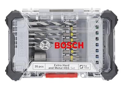 Bosch Accessoires 35-delige set boor en schroefbit mixed for metal (displayvariant) - 2607017726
