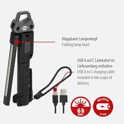 Brennenstuhl HL 400 AC LED-accuwerklamp 3 W 400 lm - thumbnail