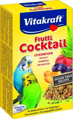 fruit cocktail parkiet 200 gram Gebr. de Boon Vitakraft - Vitakraft fruit cocktail parkiet 200 gram Gebr. de Boon Vitakraft - Vitakraft