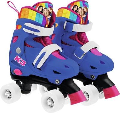 K3 rolschaatsen regenboog, maat 34-37 K3 rolschaatsen regenboog, maat 34-37