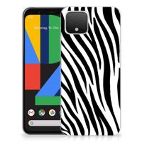 Google Pixel 4 | TPU Hoesje | Zebra - thumbnail
